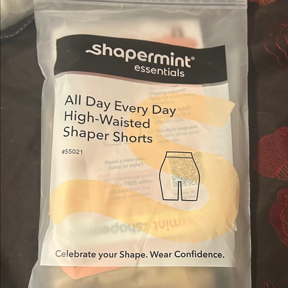 Shapermint Essentials High-Waisted Shaper Shorts - Cream